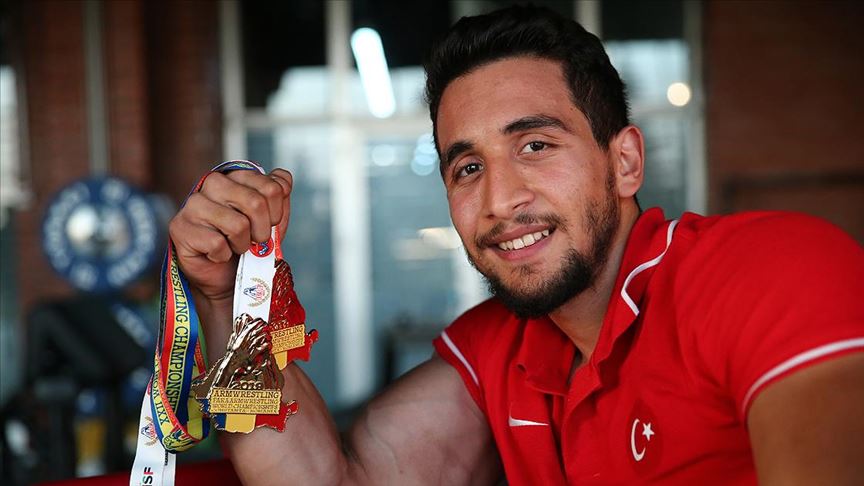 'Demir bilek' Fatih 7 yıllık spor hayatında 25 madalya
