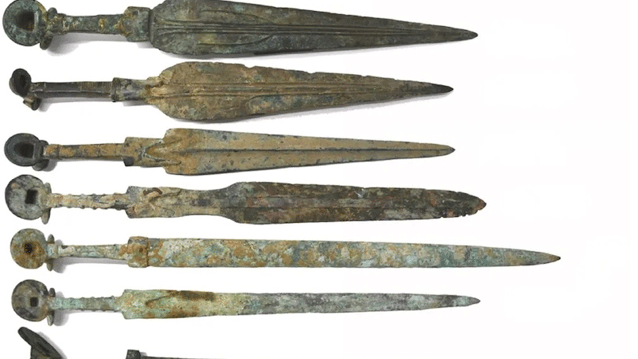 Demir çağına ait mızraklarda inanılmaz keşif!