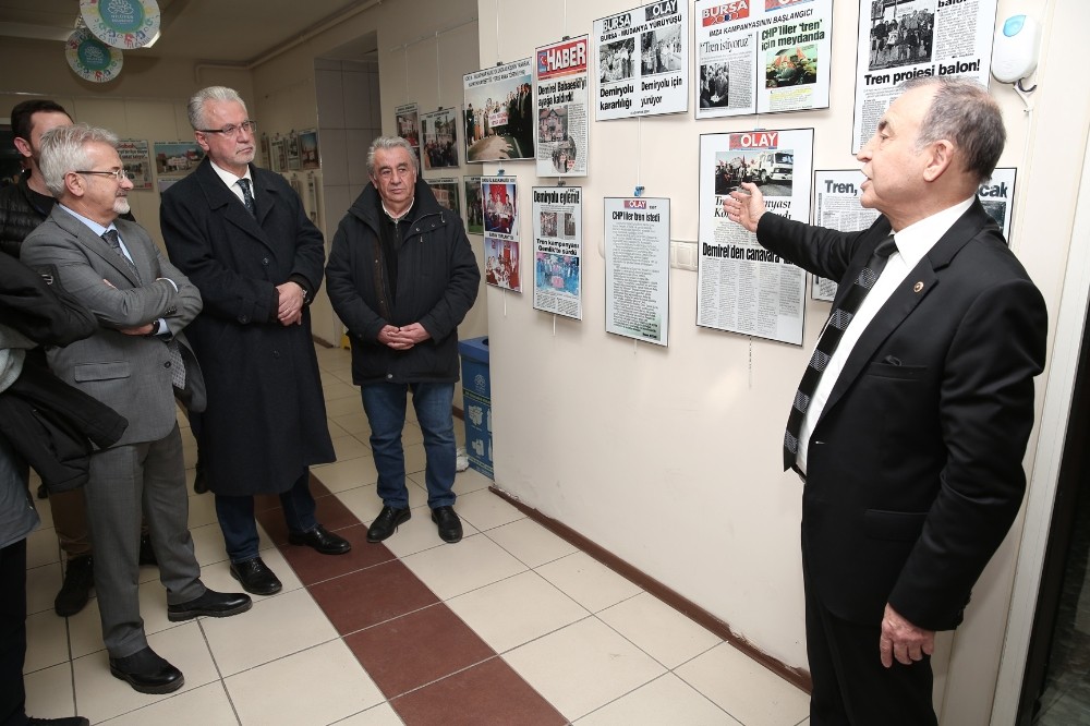 Demirel’in 23 yıllık demiryolu mücadelesi bu sergide 