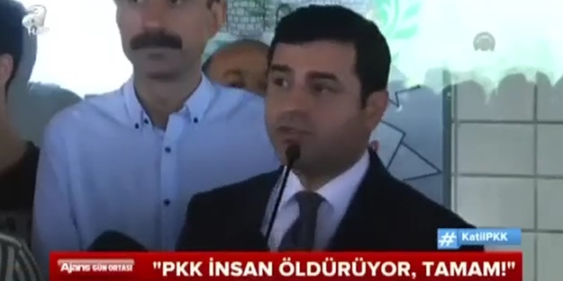 Demirtaş'tan PKK itirafı! - VİDEO