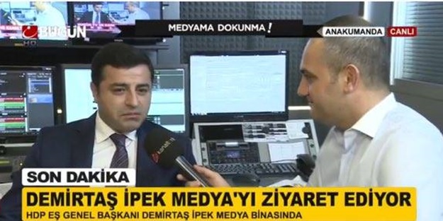 Demirtaş'ın iki yüzü