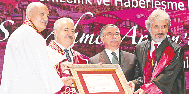 Demiryolu projesi fahri doktora getirdi