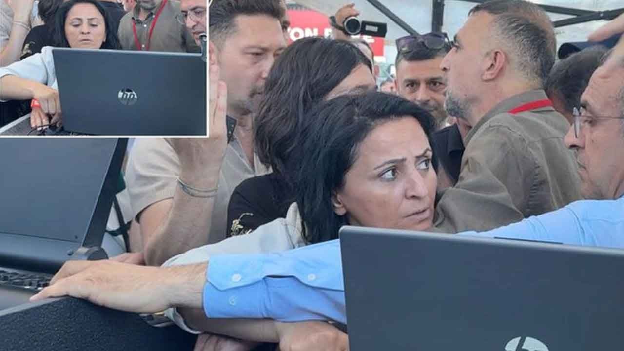 DEM'li vekiller yine başrolde: Provokatif eylemde flaş bellek gerginliği