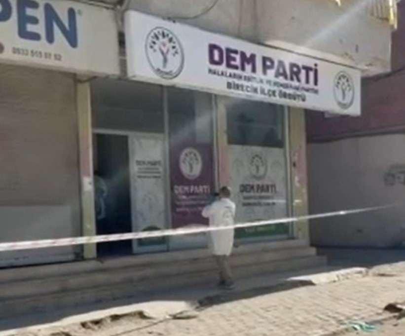 DEM'lilere kurşun yağmuru! Parti binasına saldırı düzenlendi