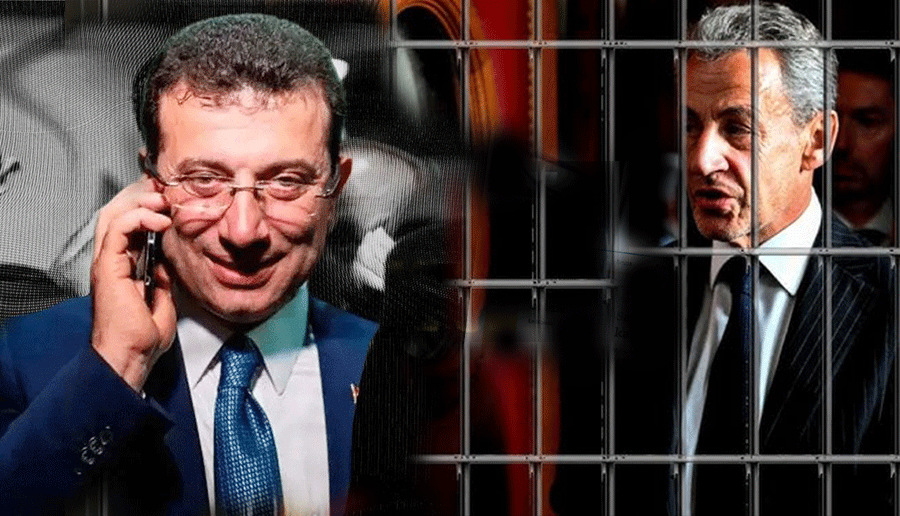 "Demokrasi" dersi veren Fransa’da ironik tablo: Sarkozy nefes alamıyor, İmamoğlu tweet atıyor