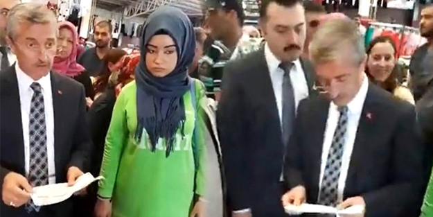 Denetime çıkan belediye başkanı fırsatçının ipliğini pazara çıkardı! “Ya indirim yap ya da pazarı terk et”