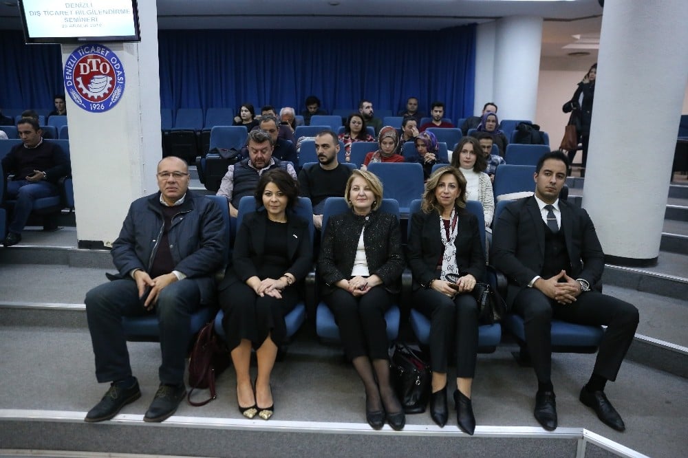 DENİB, Denizli ve Uşak’ta “Dış Ticaret Bilgilendirme’ seminerleri verdi 