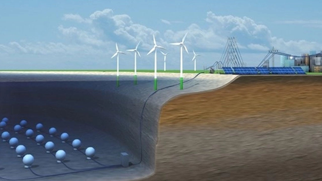 Enerji dünyası altüst.. Deniz altında beton kürelerle uzun süreli enerji depolanıyor