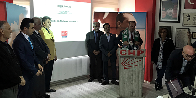 Deniz Baykal, belediye başkan aday adayı oldu