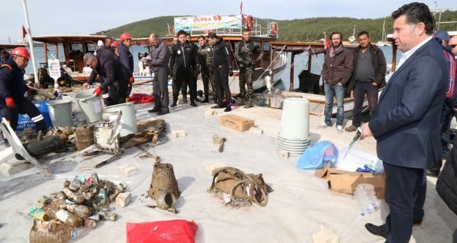 Deniz dibinden çıkanlar şaşırttı