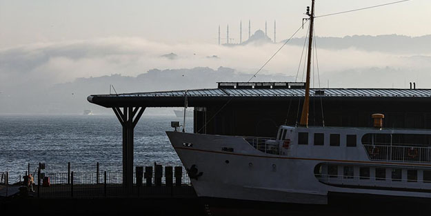 Deniz ulaşımına hava muhalefeti engeli! Bazı seferler iptal edildi
