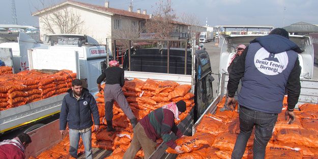 Deniz Feneri Derneği Suriye halkının yanında