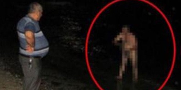 Denizde çıplak girince...