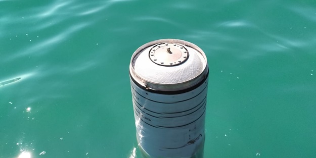 Denizde roket motoru bulundu