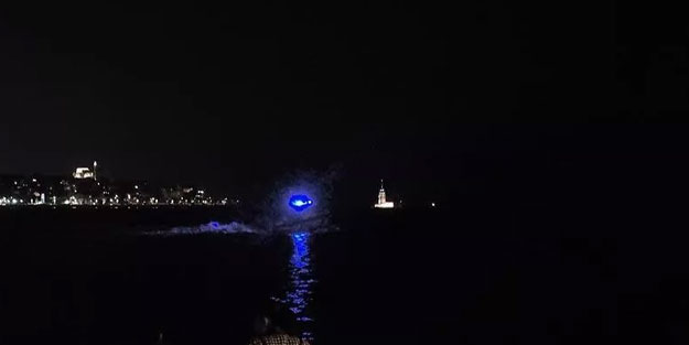 Denize atlayan kişi polisi harekete geçirdi