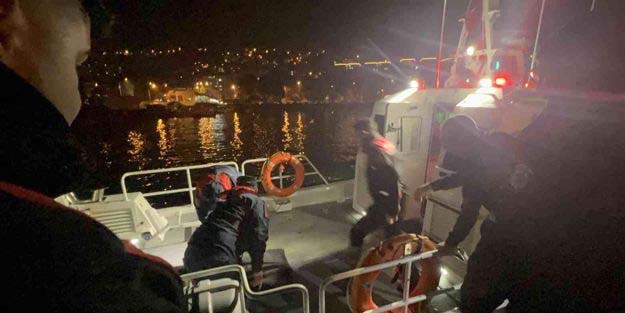 Denize fırlattığı ağ sonu oldu