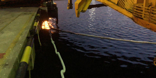 Denizi kirleten gemiye rekor ceza!