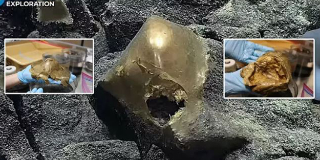 Denizin altında keşfedilen 'altın nesne' heyecanlandırdı! Araştırmacılar şaşkınlıklarını gizleyemedi