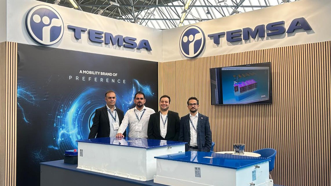 Denizlerin enerjisi TEMSA’dan! Tek Türk şirket olarak fuarda yerini aldı