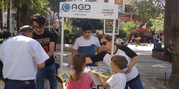 Denizli AGD'nin standına büyük ilgi
