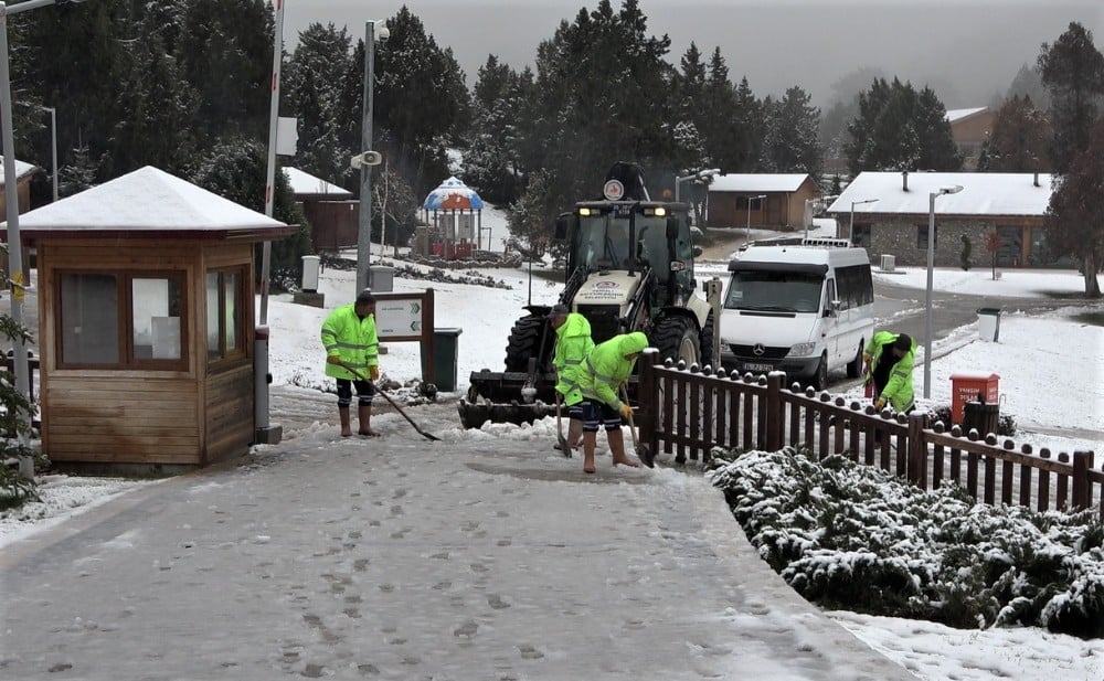 Denizli bir haftada dört mevsim yaşadı 