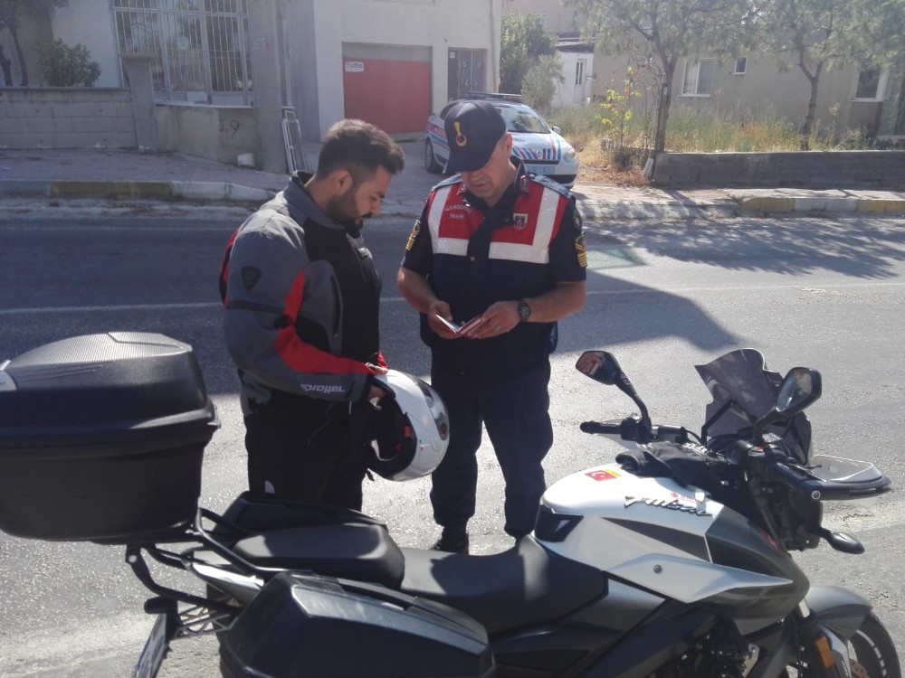 Denizli’de 145 motosiklet sürücüsüne 105 bin 814 TL para cezası kesildi 