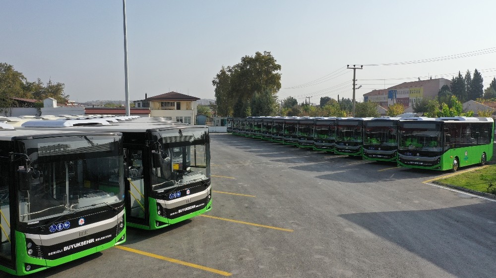 Denizli’de 19 yeni hat yarın hizmete başlıyor 