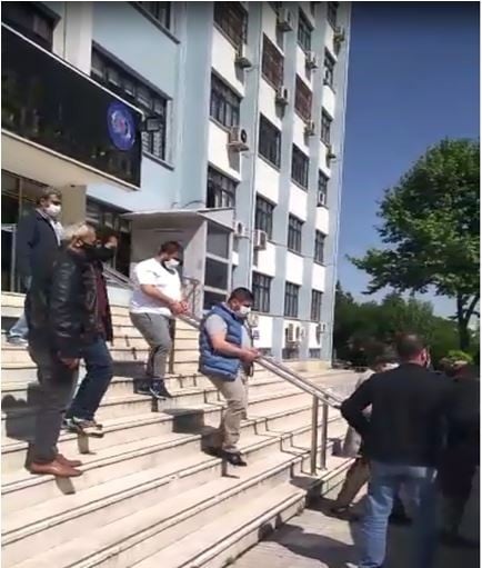 Denizli’de 4’ü ceza evi firarisi 5 şahıs polis tarafından yakalandı 
