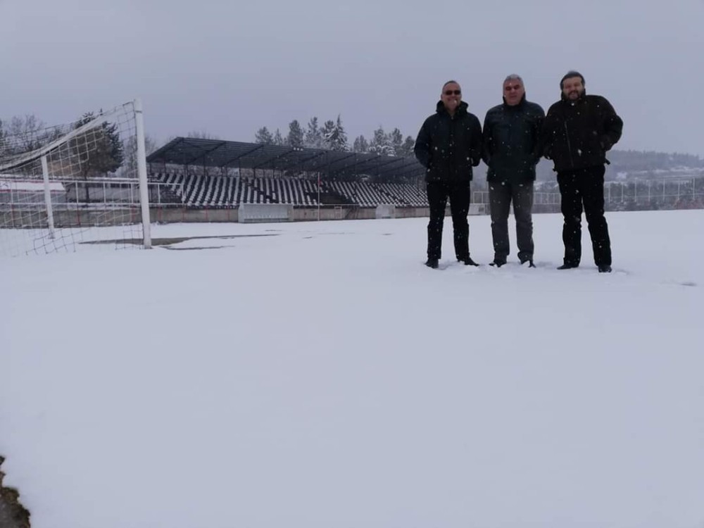 Denizli’de ‘Amatör Liglere’ kar engeli 
