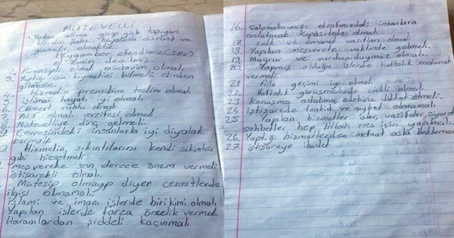 Denizli'de FETÖ evinden ilk defa mütevelli belgesi çıktı
