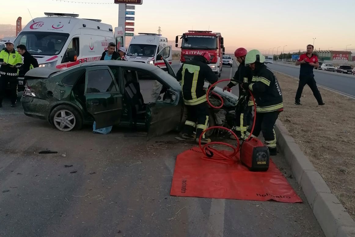 Denizli'de korkunç kaza