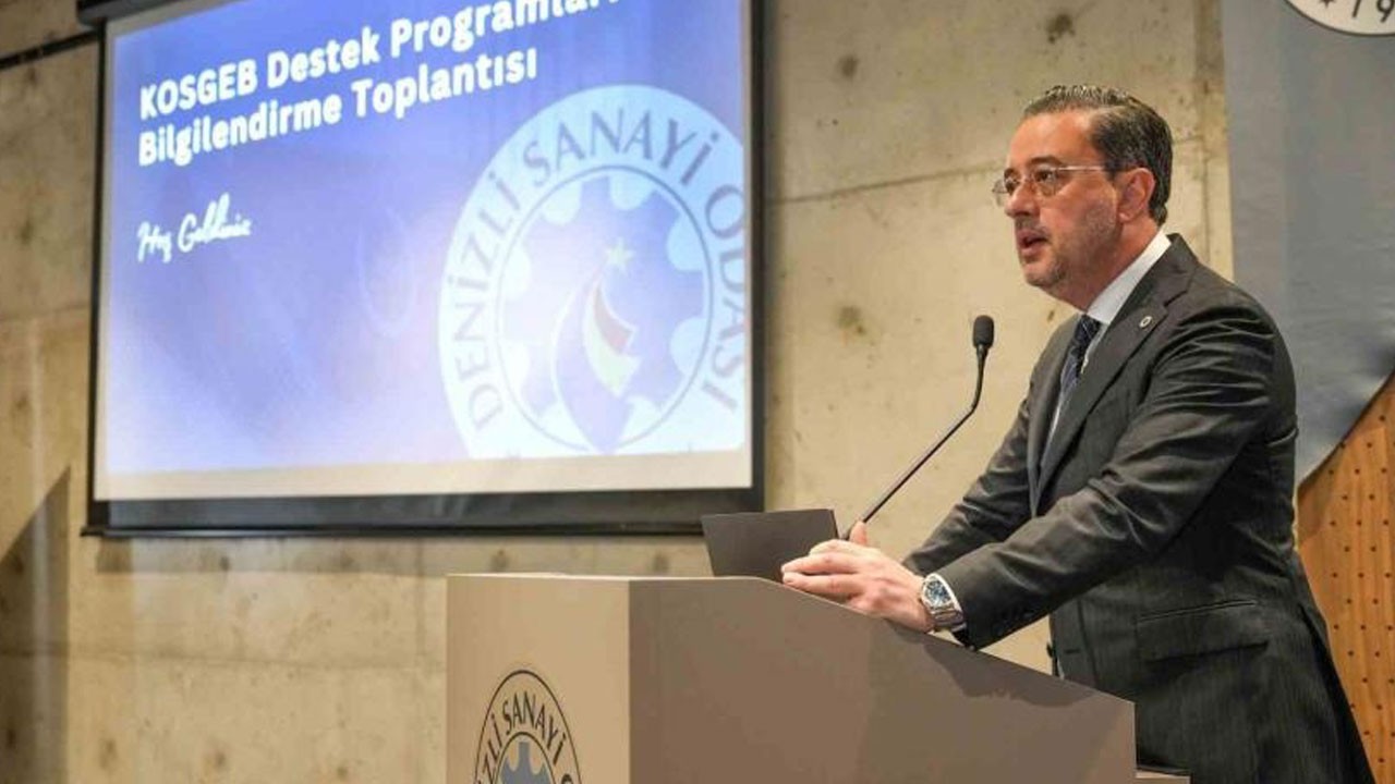 Denizli’de KOSGEB destekleri masaya yatırıldı!