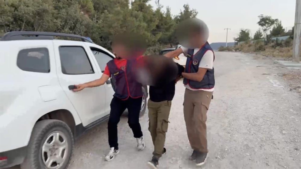Denizli'de silahlı zorla kız kaçıran şüpheli ormanda yakalandı