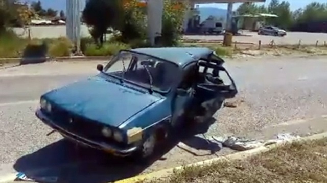 Denizli’de trafik kazası: 1 ölü, 3 yaralı