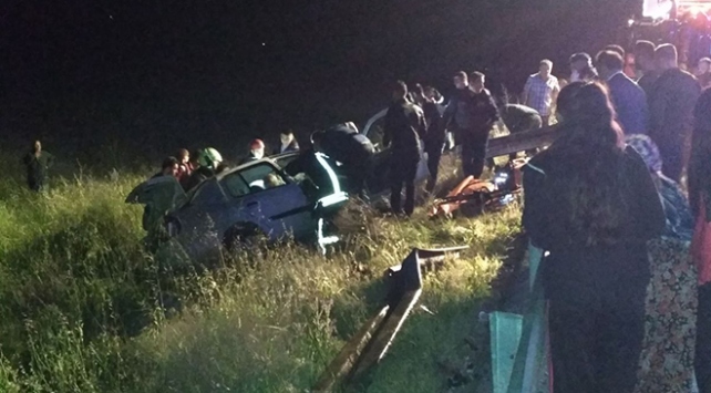Denizli’de trafik kazası: 1 ölü, 4 yaralı