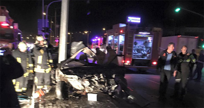 Denizli'de trafik kazası: 1 ölü