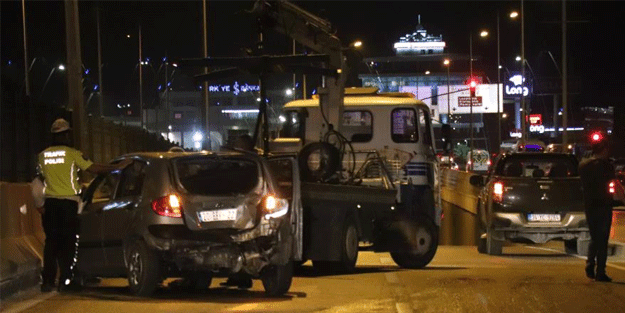 Denizli'de tüyler ürperten kaza