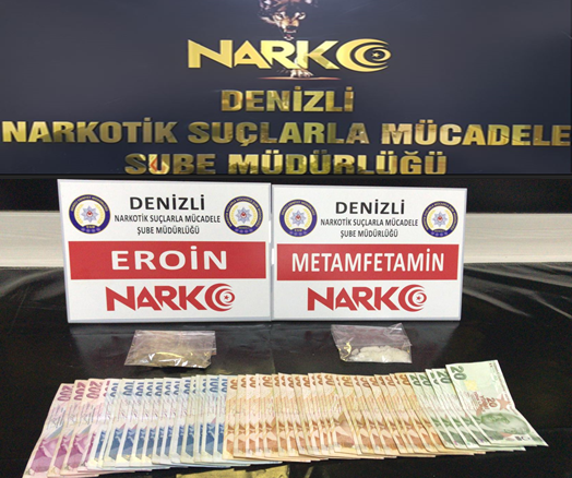 Denizli’de uyuşturucu operasyonları: 20 gözaltı 