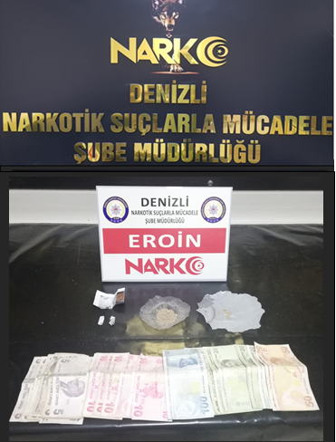 Denizli’de uyuşturucu operasyonlarında 4 kişi tutuklandı 