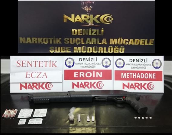 Denizli’de uyuşturucu operasyonu: 13 tutuklama 