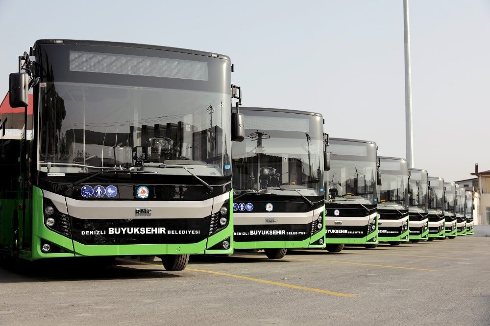Denizli’de yeni otobüs hatları 23 Ağustos ta seferlere başlıyor 