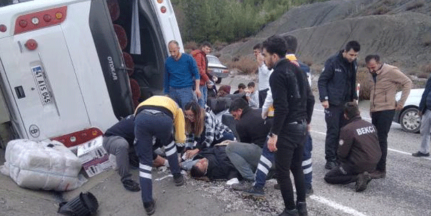 Denizli'den yürekleri ağza getiren kaza
