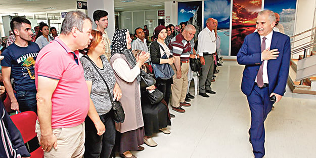 Denizlililerden halk gününe yoğun ilgi