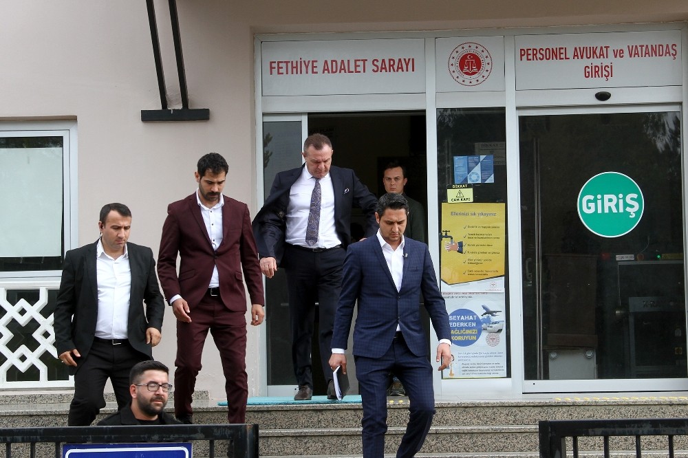 Denizlispor Başkanı Ali Çetin ve polisler arasındaki dava başladı 
