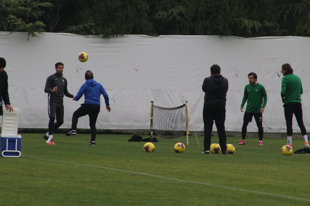 Denizlispor’da keyifli antrenman 