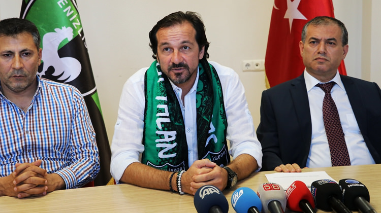 Denizlispor'un yeni teknik direktörü belli oldu