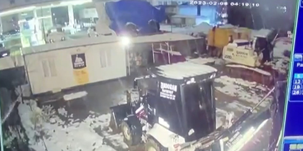 Deprem anının yeni görüntüleri ortaya çıktı! Korku dolu anlar böyle kaydedildi