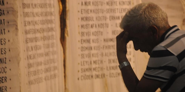 Deprem anıtını ziyaret ettiler - FOTO