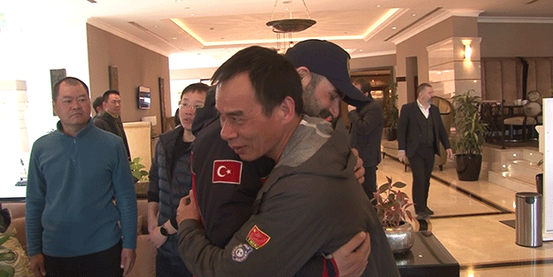 Deprem bölgesinde çalışan Çinli Arama Kurtarma Ekibi ülkelerine Pendik’ten uğurlandı