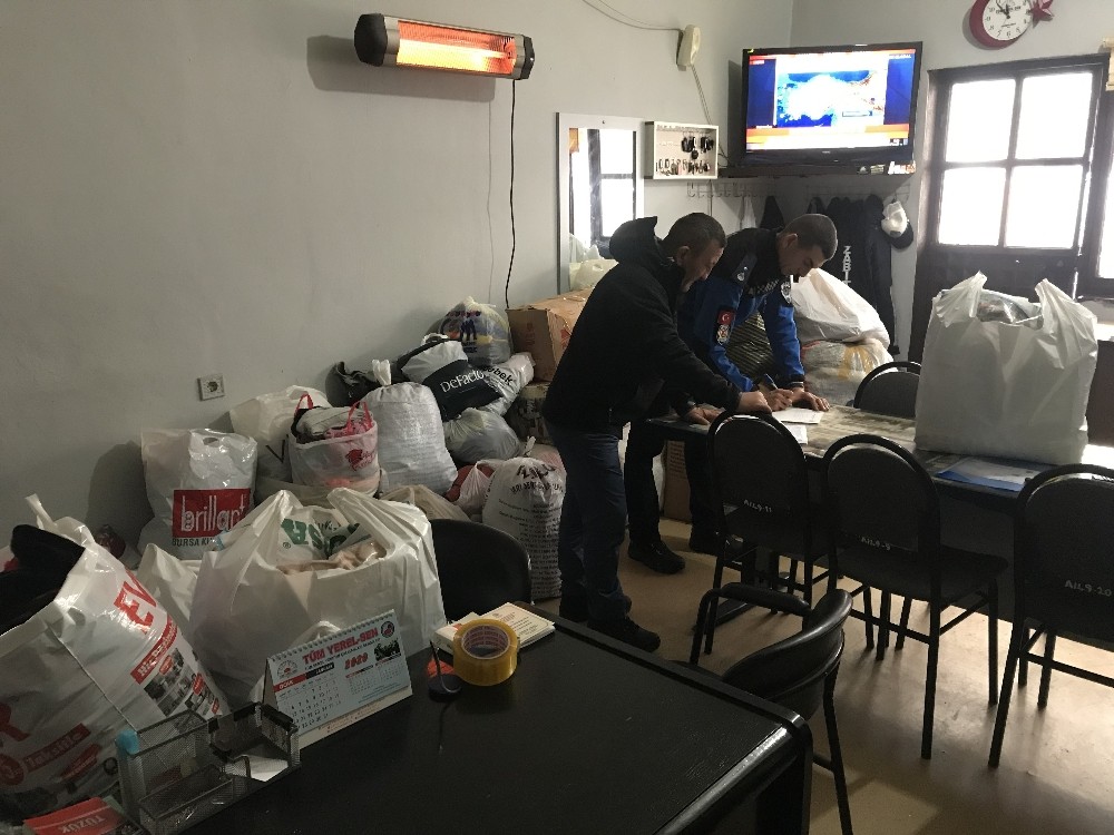 Deprem bölgesine yardım seferberliği 